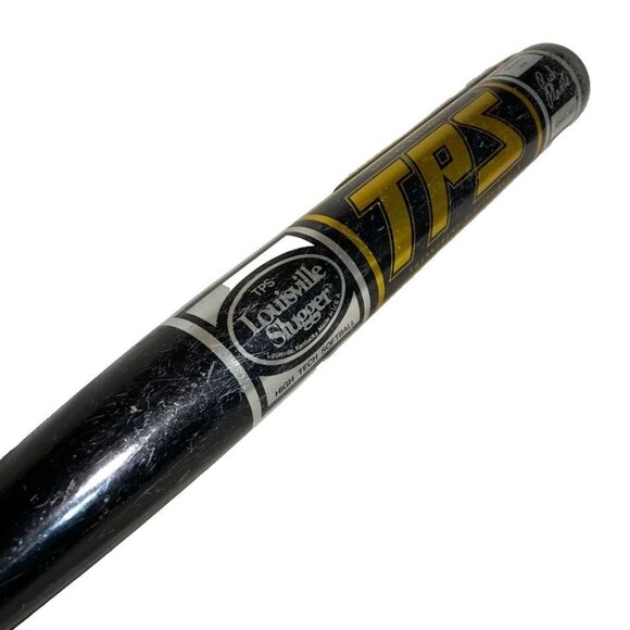 Louisville Slugger TPS Black & Gold Softball Bat TPSP3430S 33"/32 Oz Alloy - Picture 1 of 9